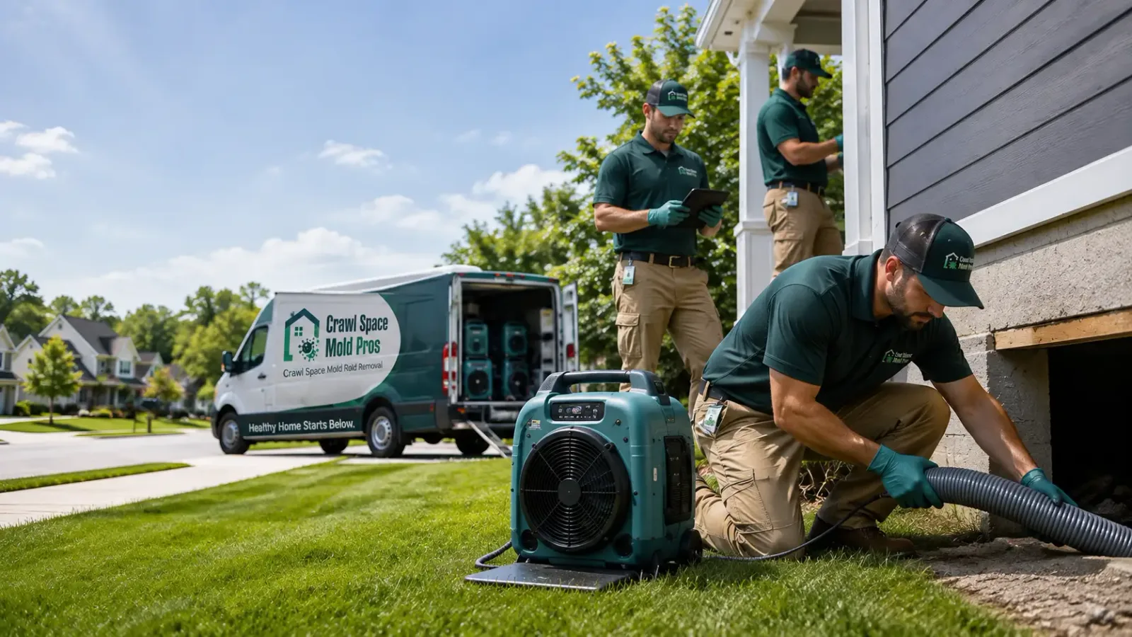 Crawl Space Mold Removal in Brandy Station, VA